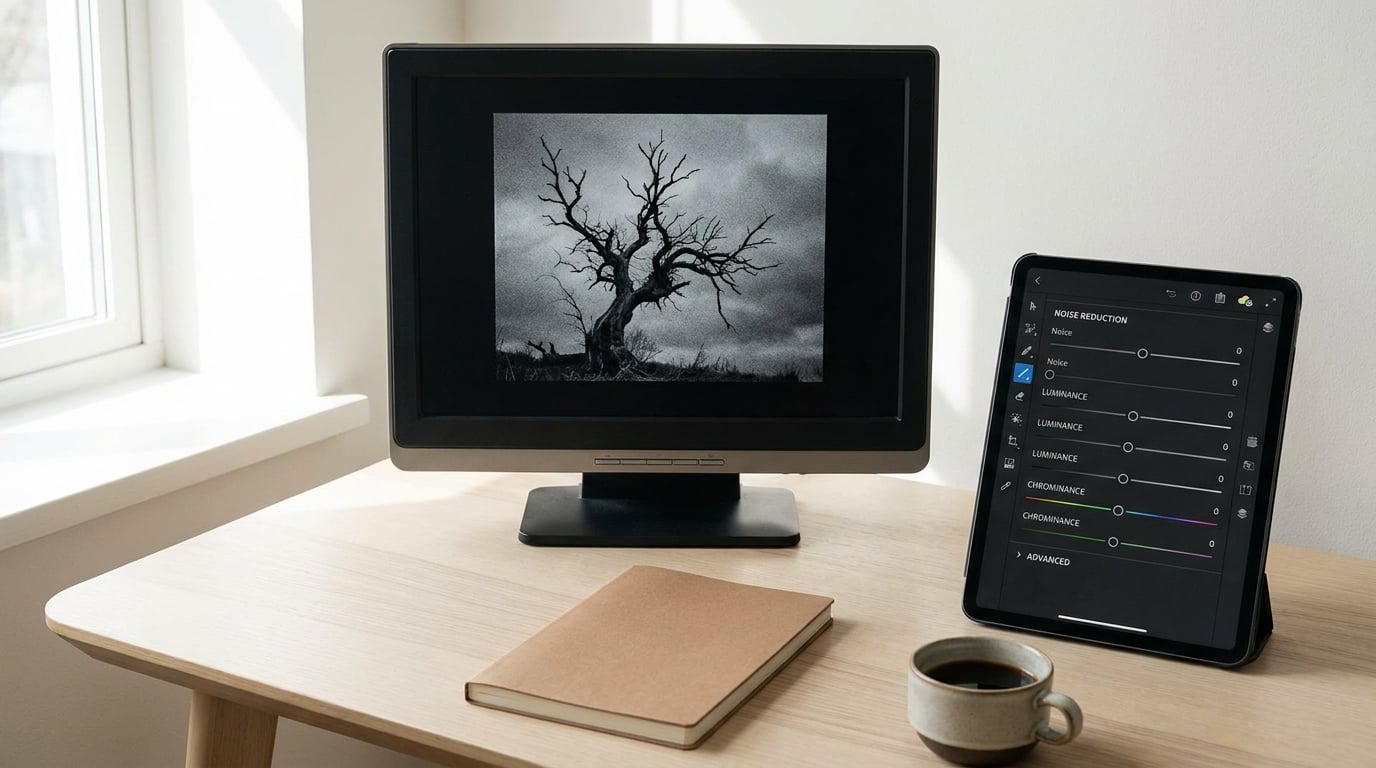 how to fix grainy photos