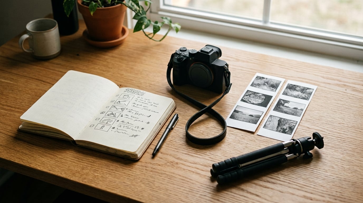 how to shoot a photo series