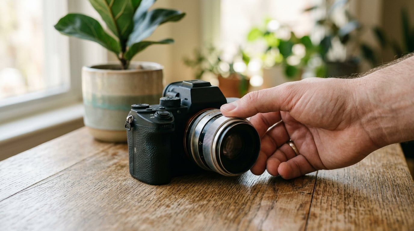 how to focus manually