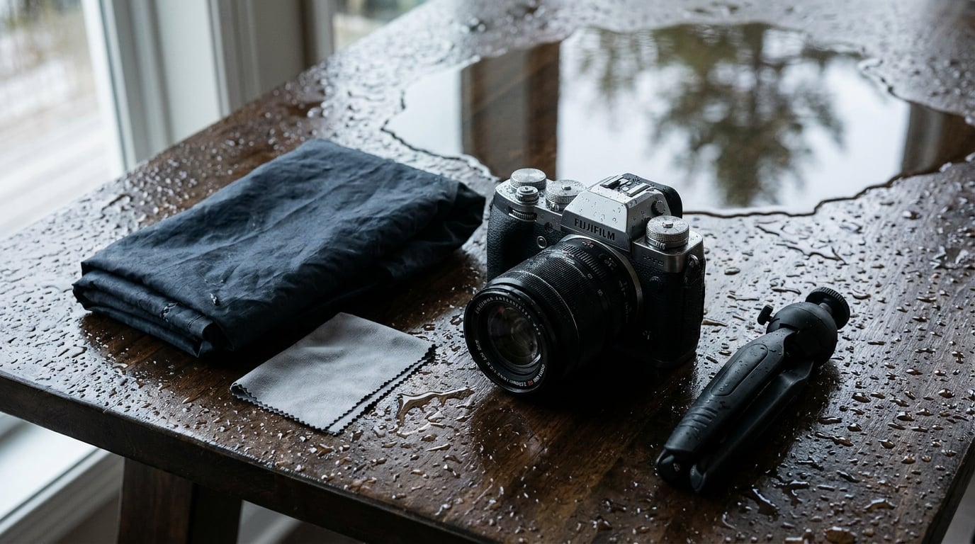 how to photograph rain