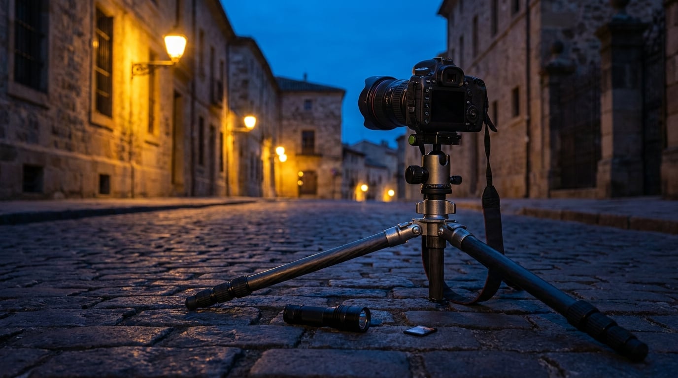 how to take photos at night