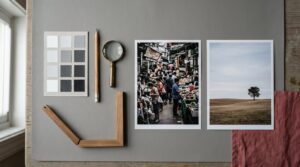 how to simplify a busy composition