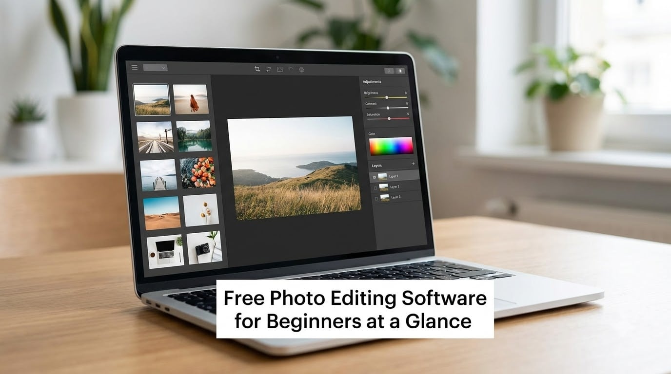 Free Photo Editing Software for Beginners at a Glance