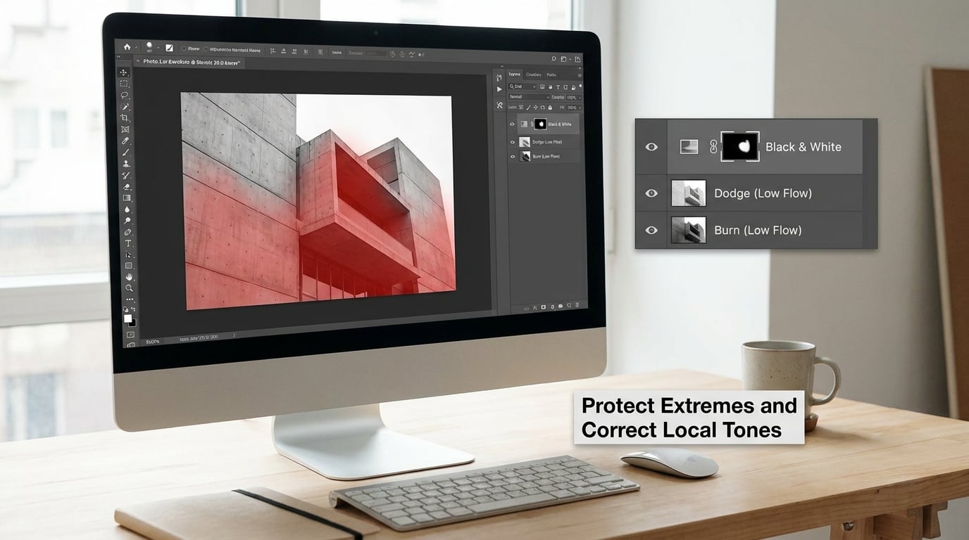 Protect Extremes and Correct Local Tones