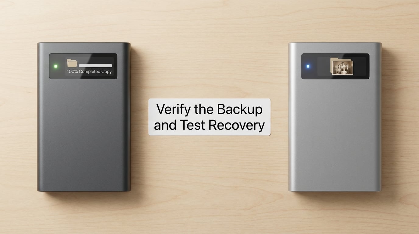 Verify the Backup and Test Recovery