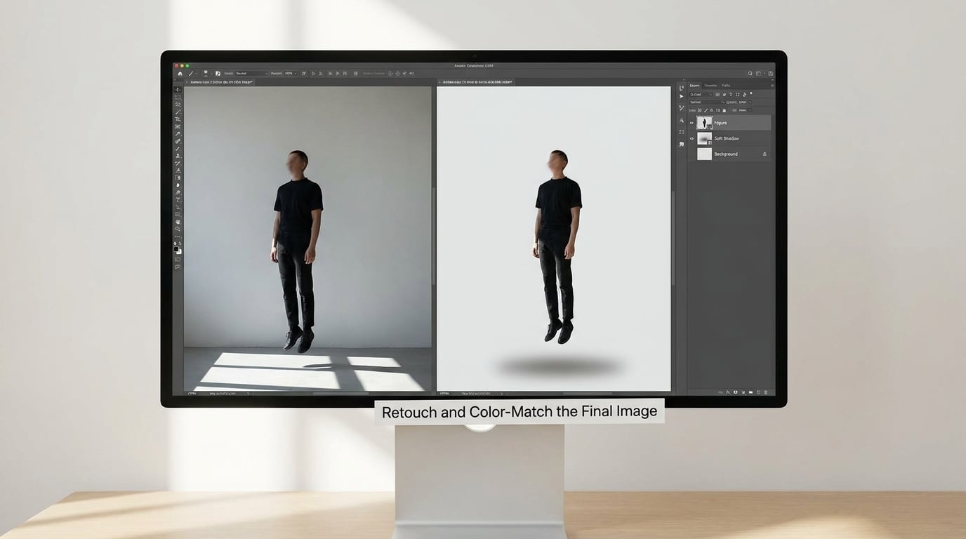Retouch and Color-Match the Final Image