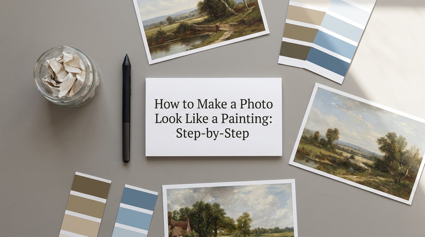 How to Make a Photo Look Like a Painting: Step-by-Step