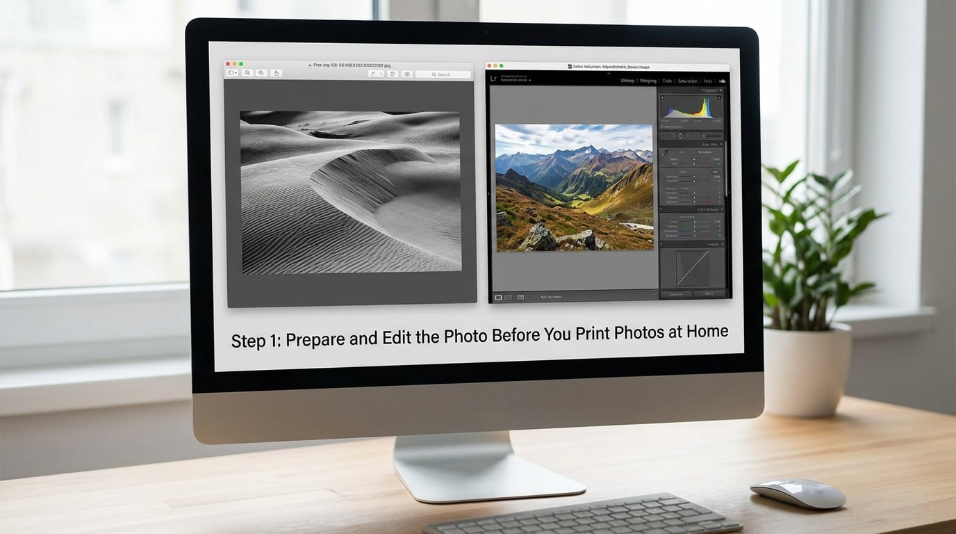 Step 1: Prepare and Edit the Photo Before You Print Photos at Home
