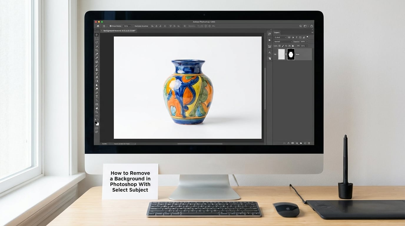 How to Remove a Background in Photoshop With Select Subject