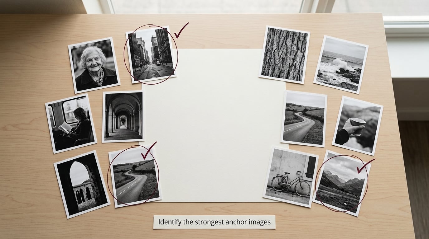 Identify the strongest anchor images