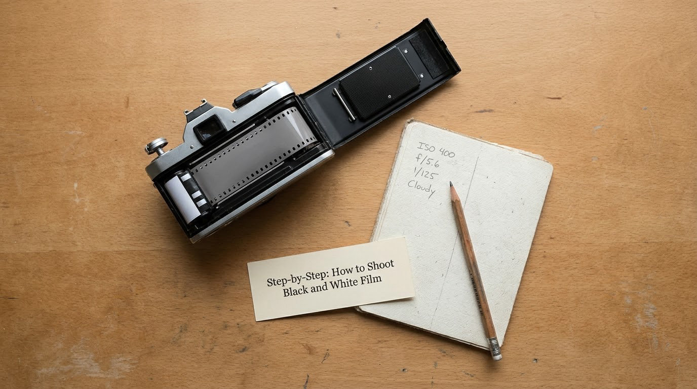 Step-by-Step: How to Shoot Black and White Film