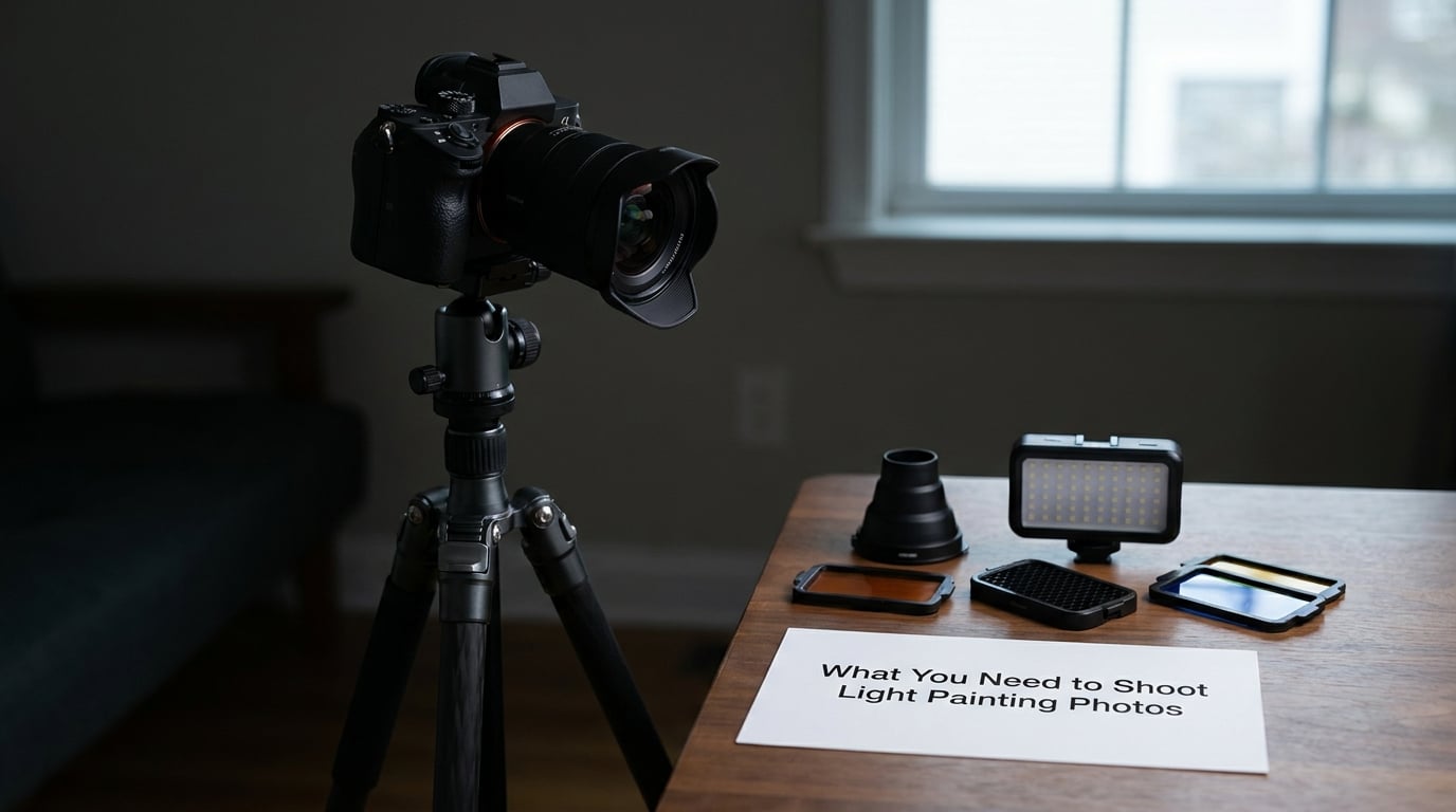 What You Need to Shoot Light Painting Photos