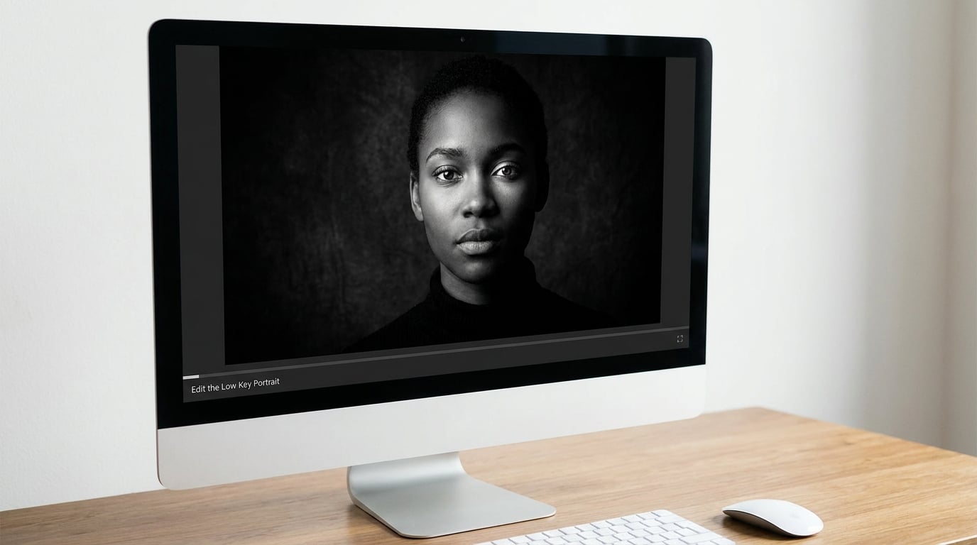 Edit the Low Key Portrait