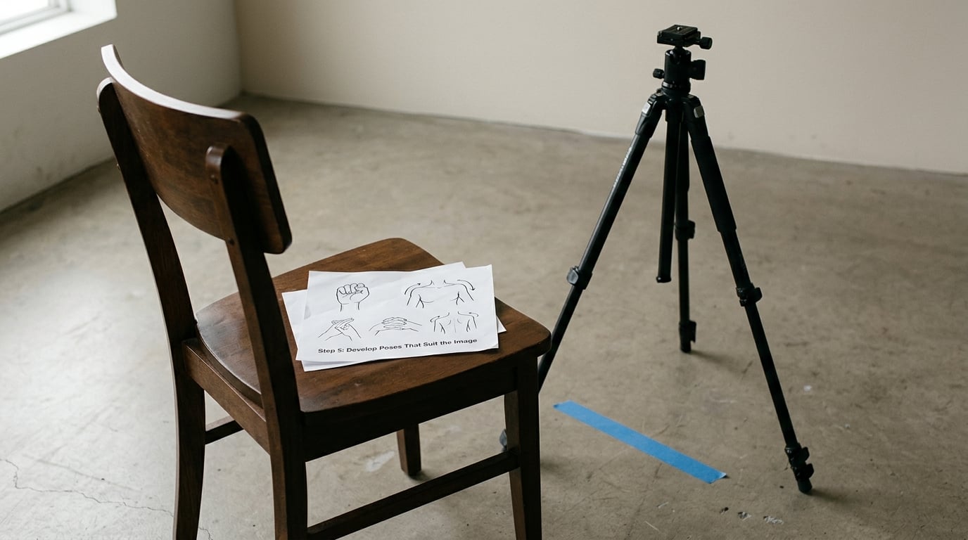 Step 5: Develop Poses That Suit the Image