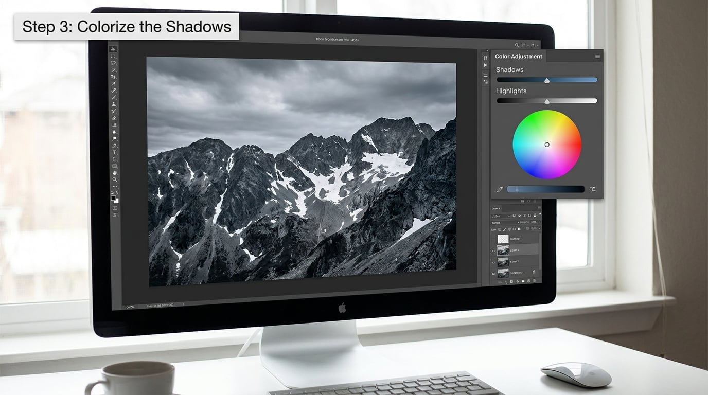Step 3: Colorize the Shadows