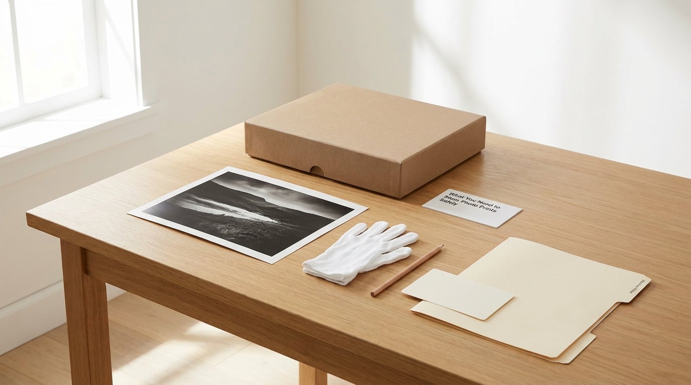 What You Need to Store Photo Prints Safely