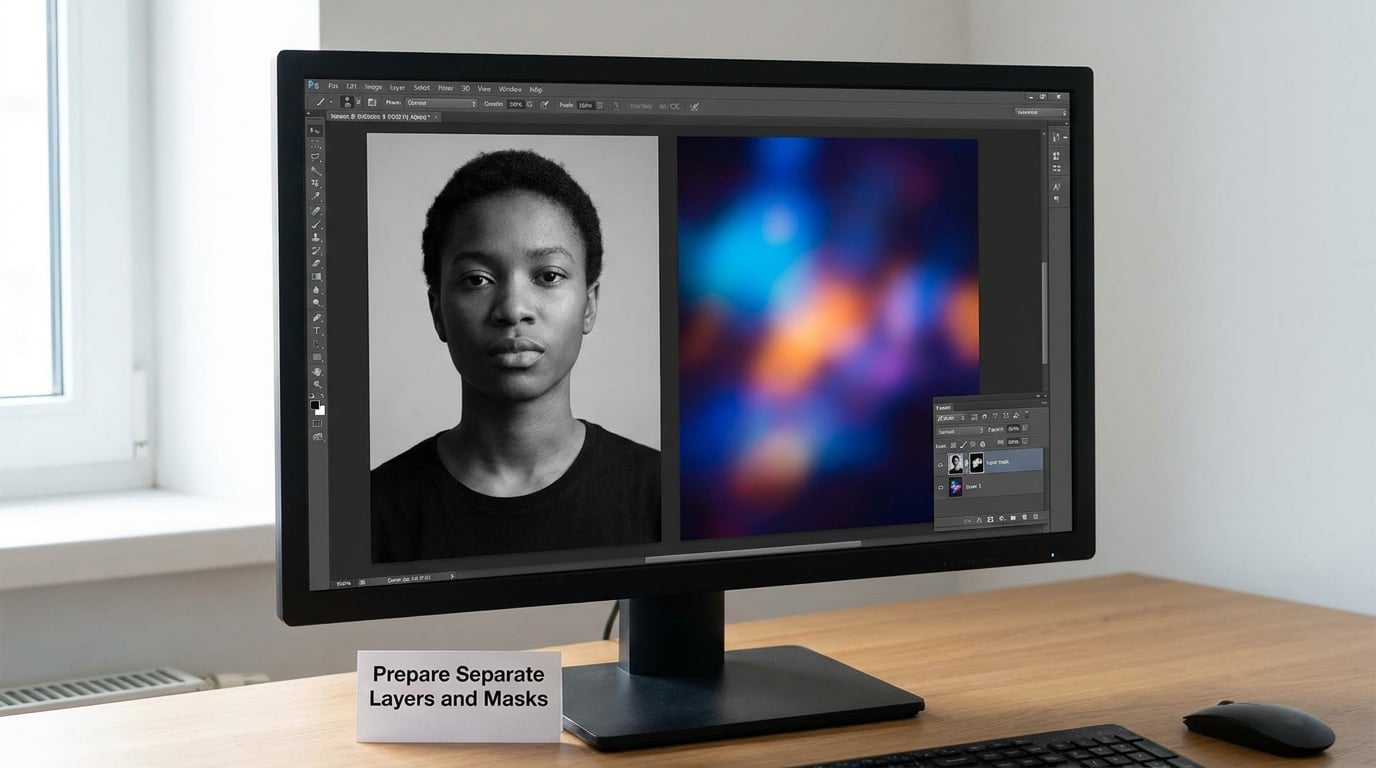 Prepare Separate Layers and Masks