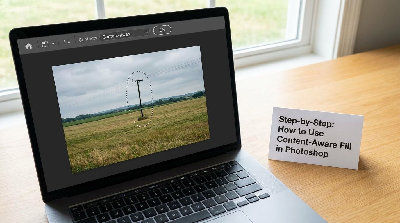 Step-by-Step: How to Use Content-Aware Fill in Photoshop