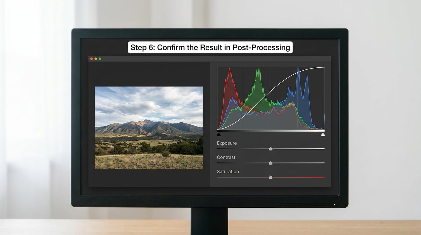 Step 6: Confirm the Result in Post-Processing