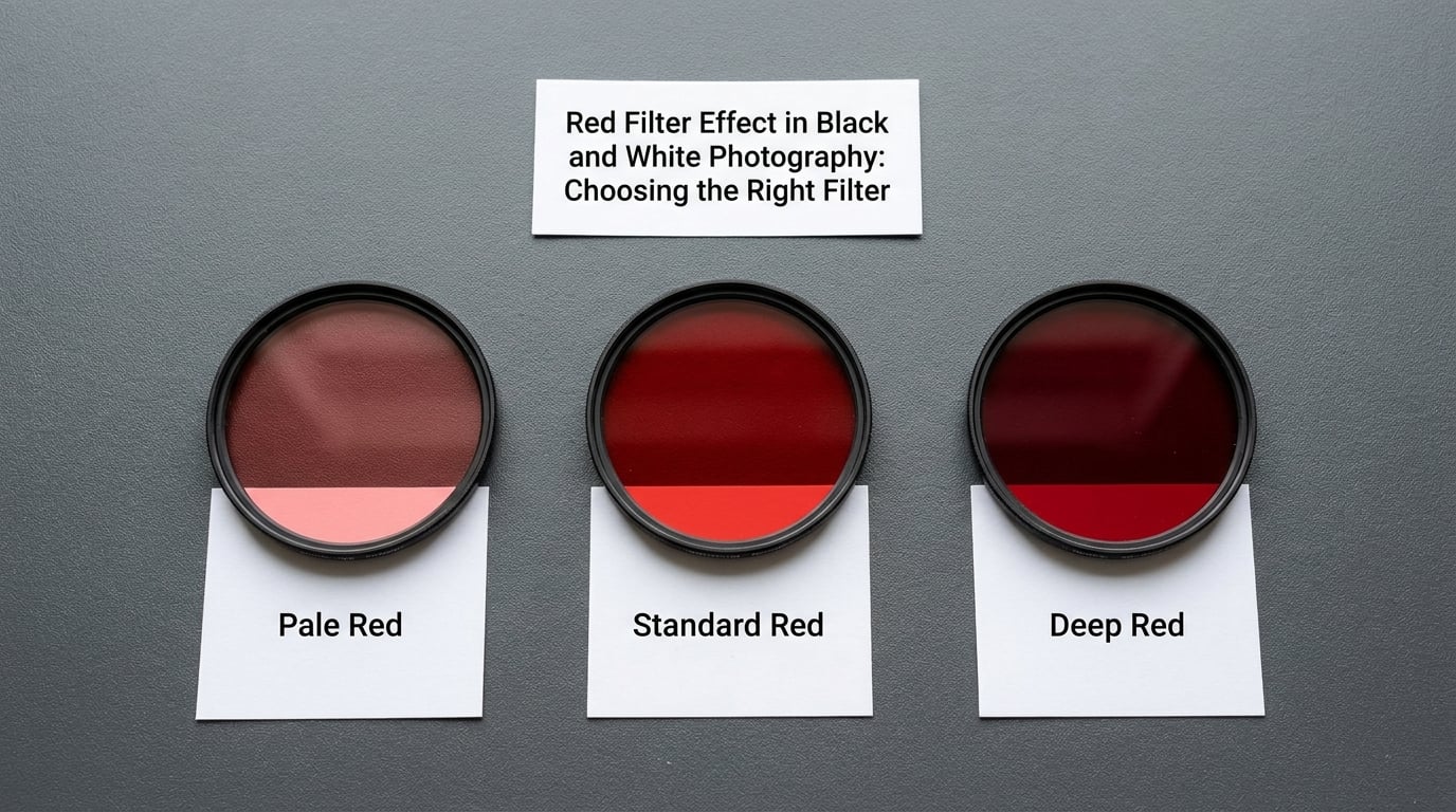 Red Filter Effect in Black and White Photography: Choosing the Right Filter
