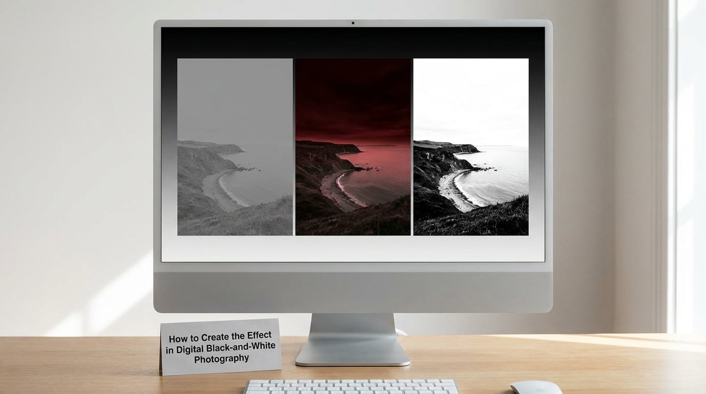 How to Create the Effect in Digital Black-and-White Photography
