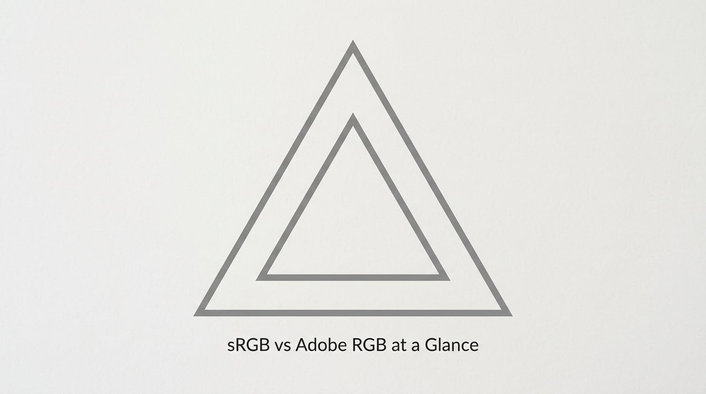 sRGB vs Adobe RGB at a Glance