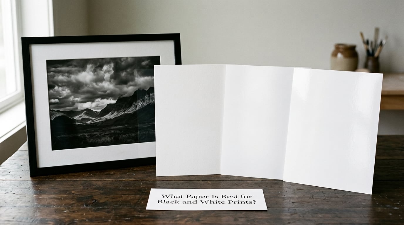 What Paper Is Best for Black and White Prints?