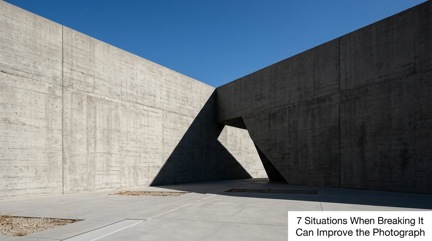 7 Situations When Breaking It Can Improve the Photograph