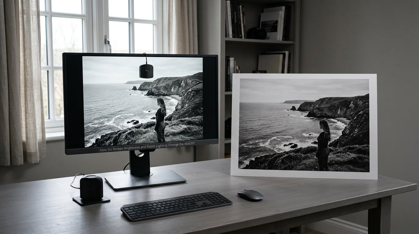 How Do Screen Brightness and Room Lighting Change the Match?
