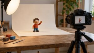 how to make a stop motion animation with a camera