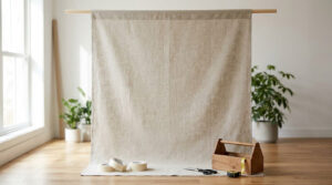 how to make a diy backdrop