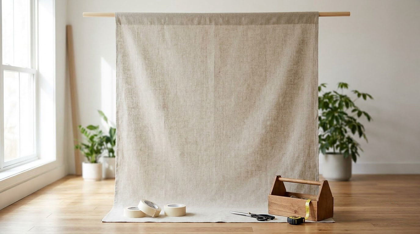how to make a diy backdrop