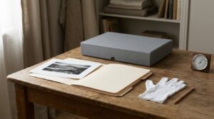 how to store photo prints safely