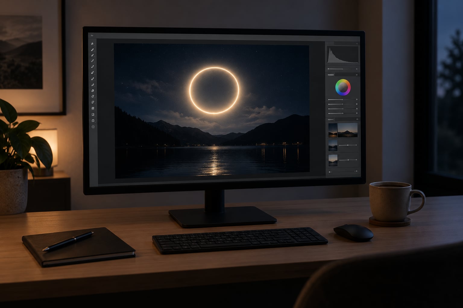 how to create a glow effect in photoshop