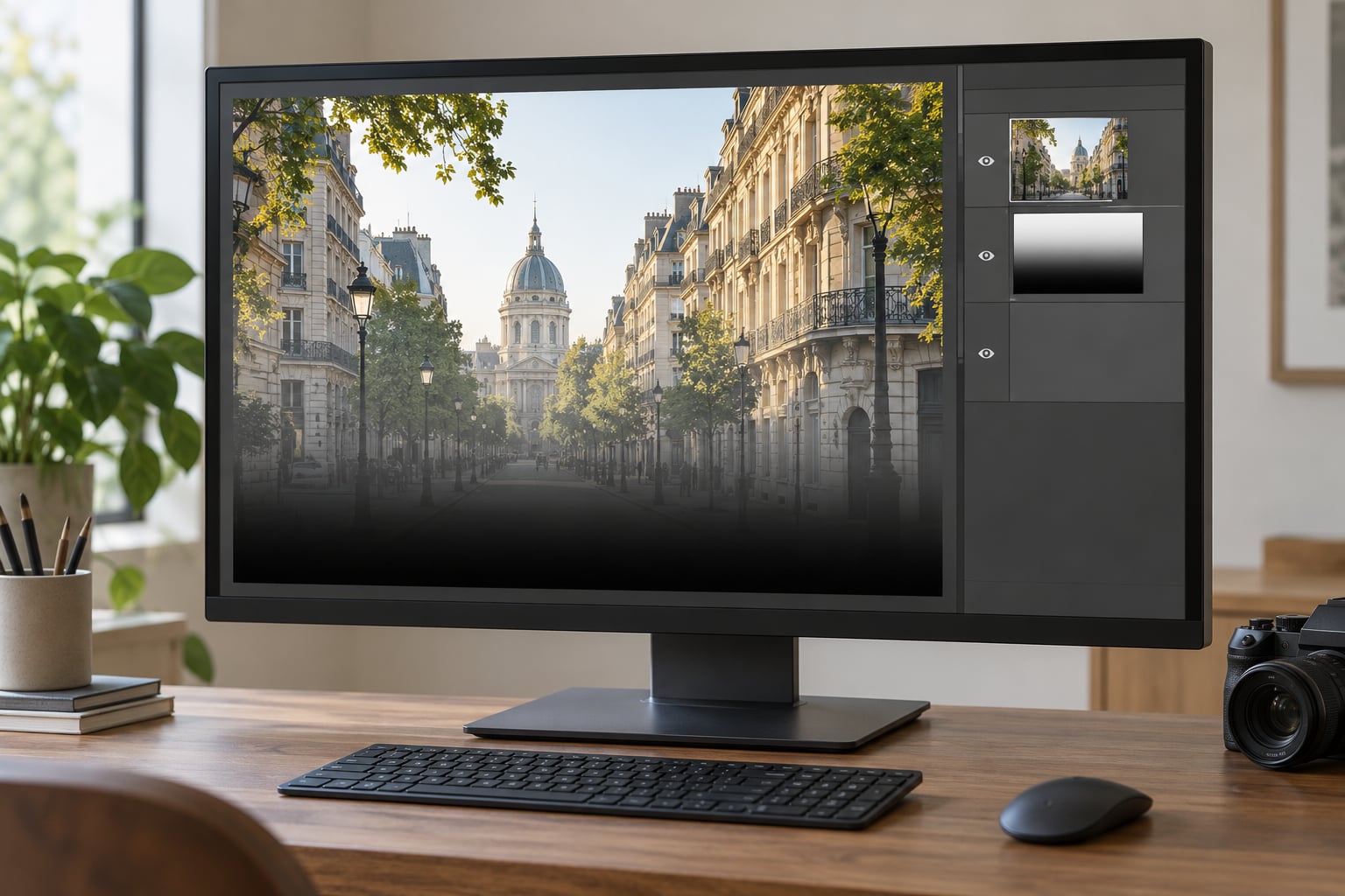 how to create a tilt shift effect in photoshop