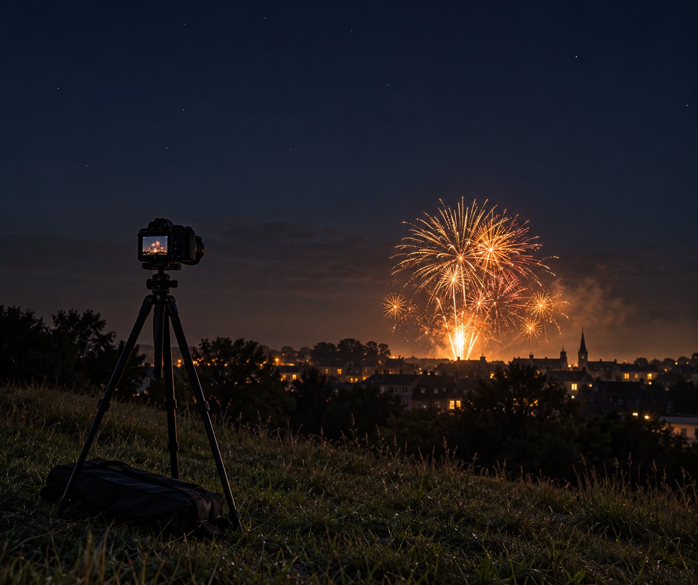 how to photograph fireworks