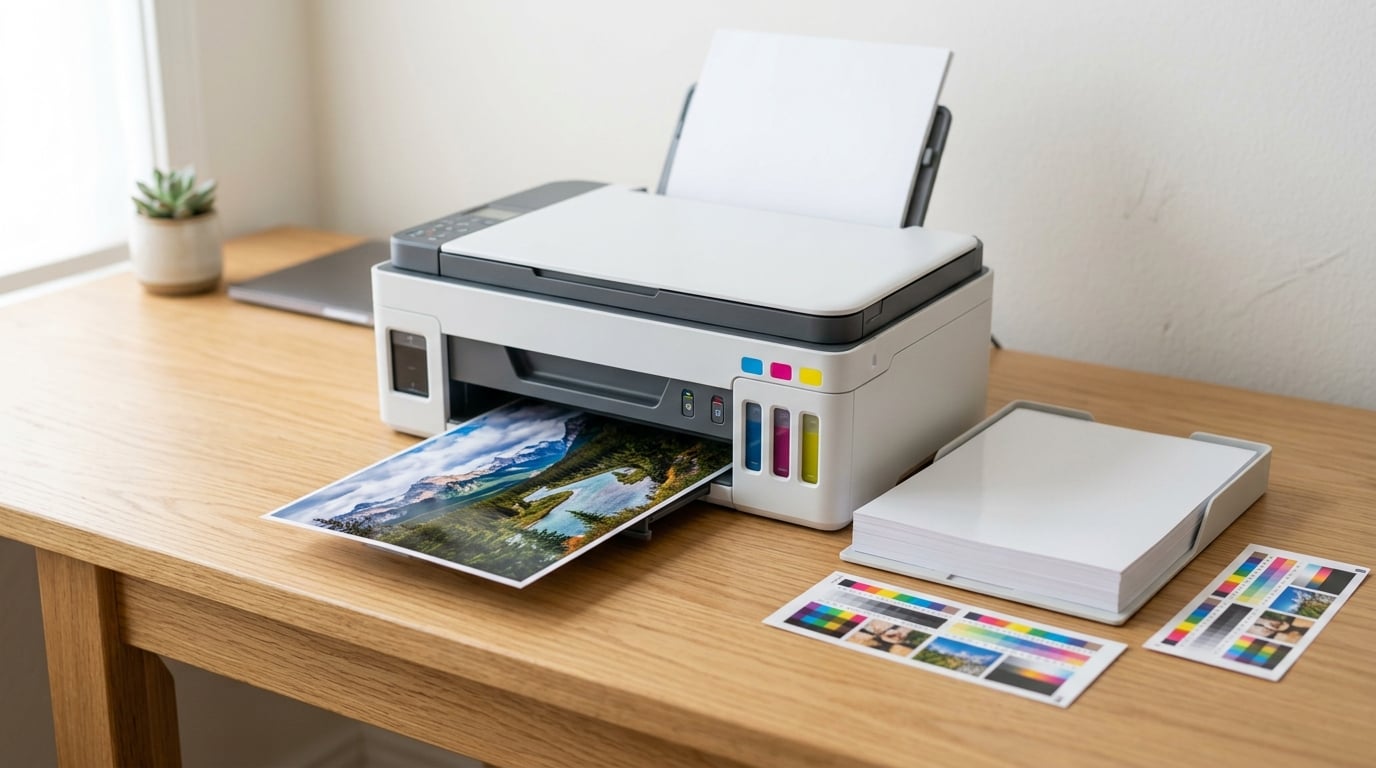 how to print photos at home