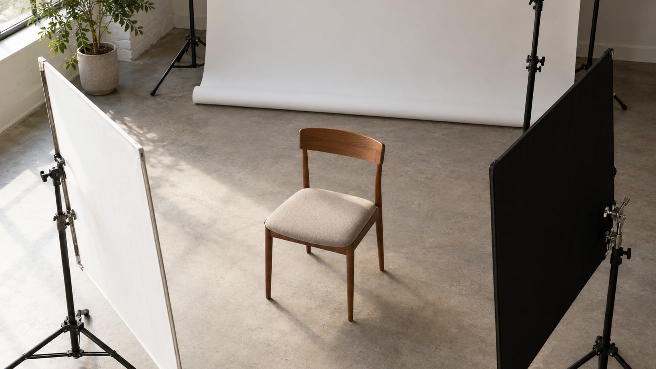 how to set up three point lighting