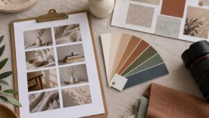 how to plan a styled photo shoot