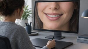 how to whiten teeth in photoshop
