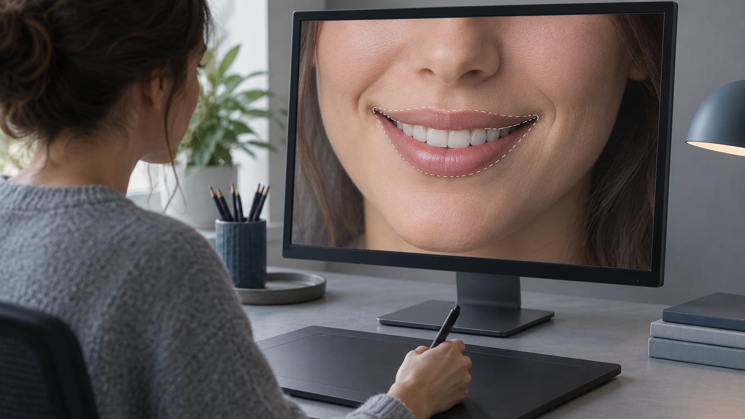 how to whiten teeth in photoshop