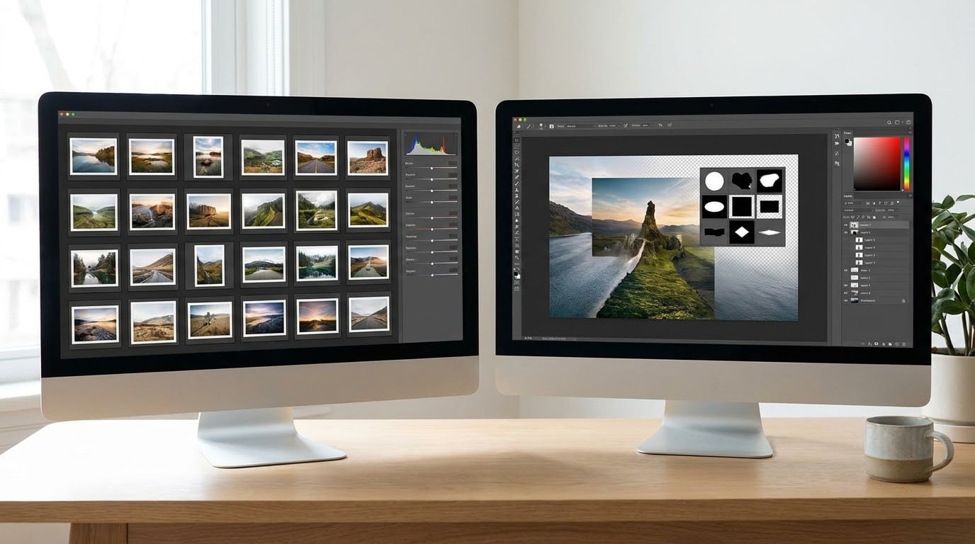 photoshop vs lightroom