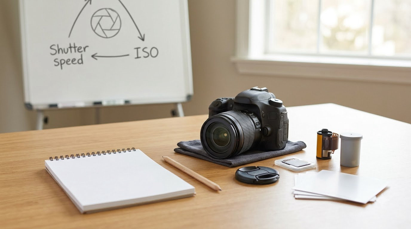how to teach a beginner photography workshop