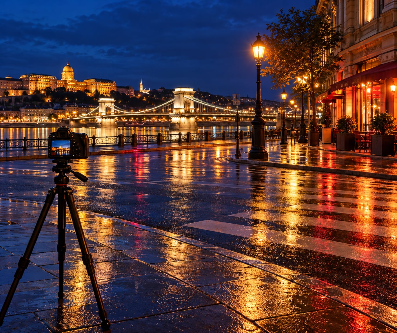 how to photograph the city at night