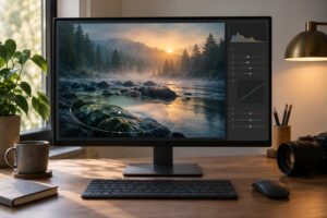 how to use the radial filter in lightroom