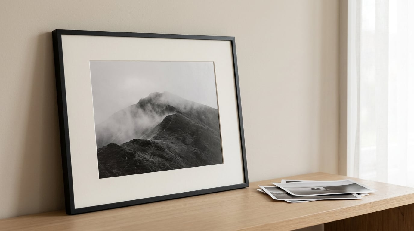 how to choose a frame for black and white photos