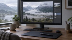 how to add fog to a photo in photoshop