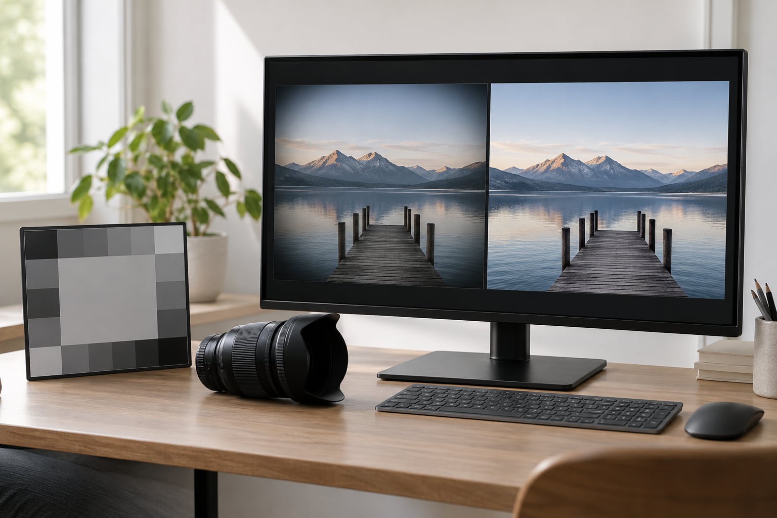 how to fix vignetting in photos