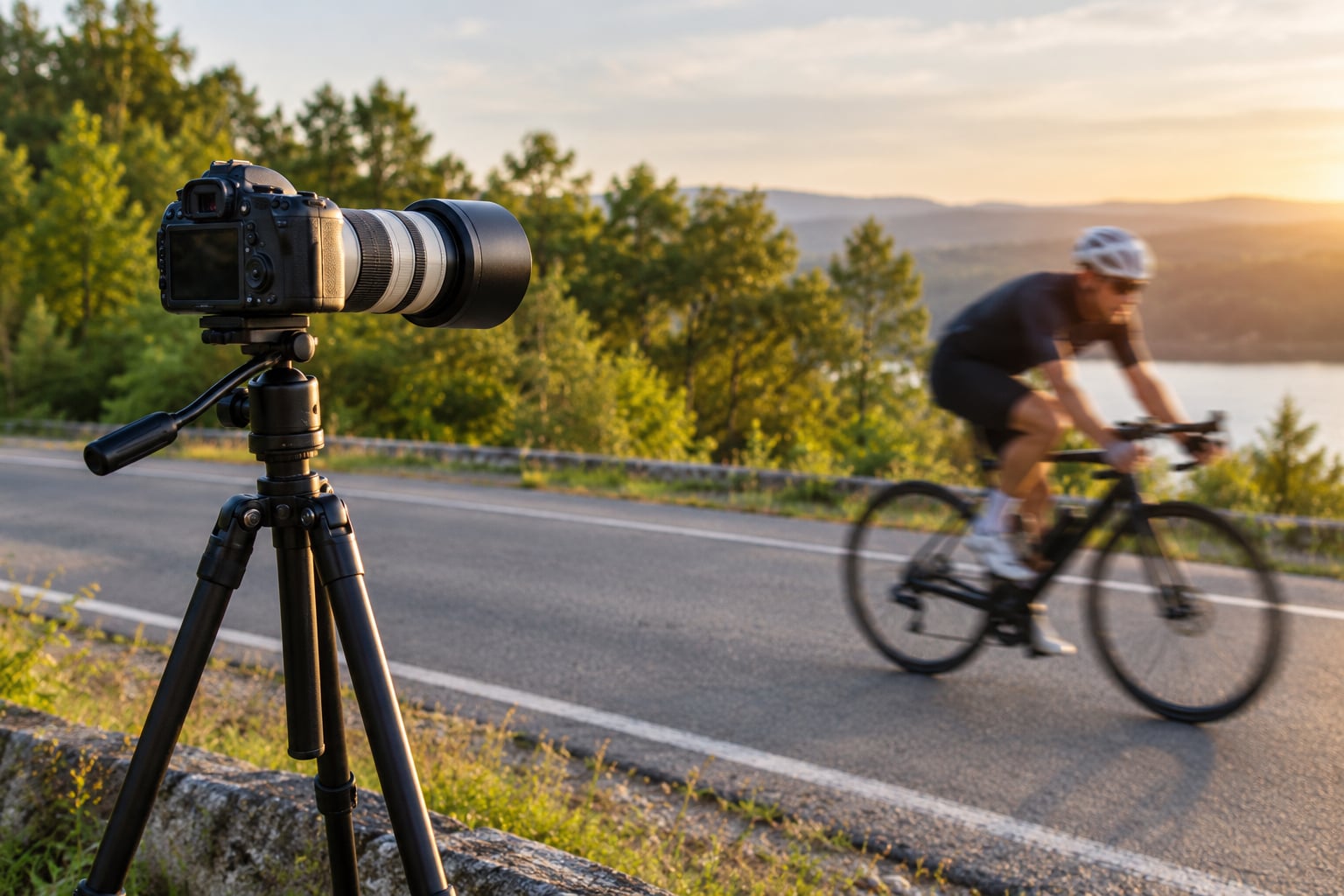 how to pan with a moving subject