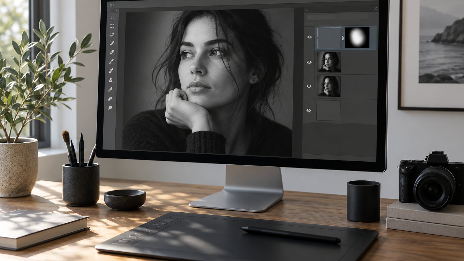 how to remove shadows from a face in photoshop